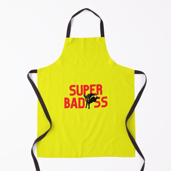 Item preview, SUPER BADASS Logo with Solid Red Lettering designed and sold by Bravebud.