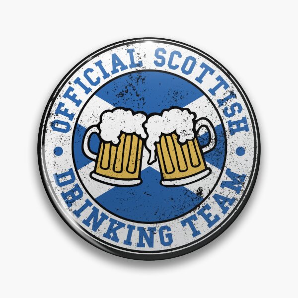 Item preview, Official Scottish Drinking Team Funny Scotland Drinking Team Gear designed and sold by DynamicDesign.