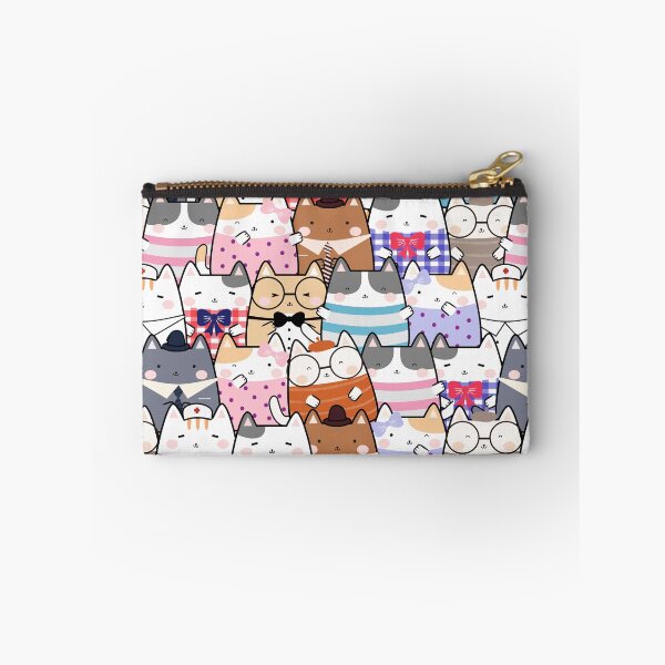Aperçu de l'œuvre Mignons Chats Kawaii Mignons Mignons créée et vendue par JupiterNTaurus.