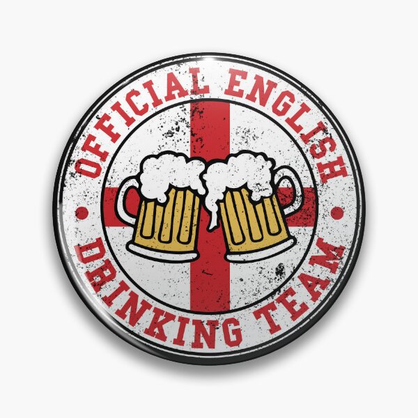 Item preview, Official English Drinking Team Funny British Drinking Team Gear designed and sold by DynamicDesign.