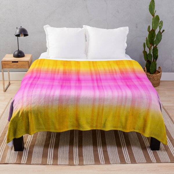 Item preview, pink yellow Curtains Fabric Flowy Flowing Interior Design Pattern Retro Vintage  designed and sold by Shayna Westfall.