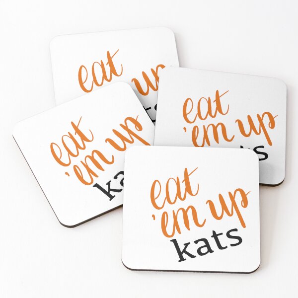 Item preview, eat ‘‘em up kats  designed and sold by parakeetz.