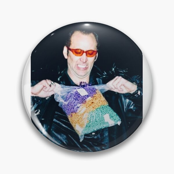 Item preview, Nicolas Cage Mardi Gras Beads designed and sold by lifezabrees.