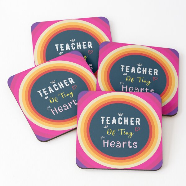 Item preview, Teacher Of Tiny Hearts - Colorful Design designed and sold by FridPix.