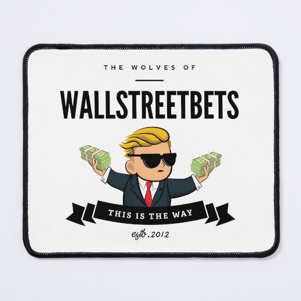 Item preview, The Wolves of Wallstreetbets (Square Cut) designed and sold by DesignsByER.