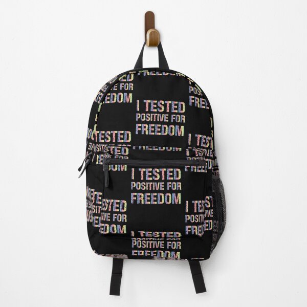 Item preview, I Tested Positive For Freedom Simple Distressed Text Colorful Gradient Design Funny Quote designed and sold by pedrored369.