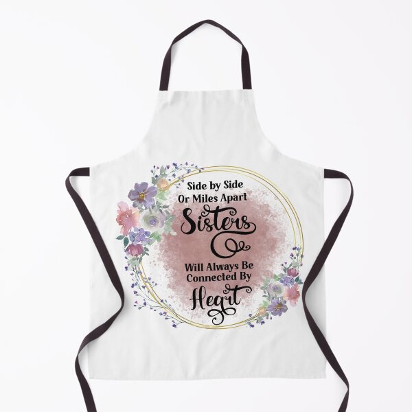 Item preview, Side by Side Or Miles Apart I Sister Gift Ideas designed and sold by younghopes.