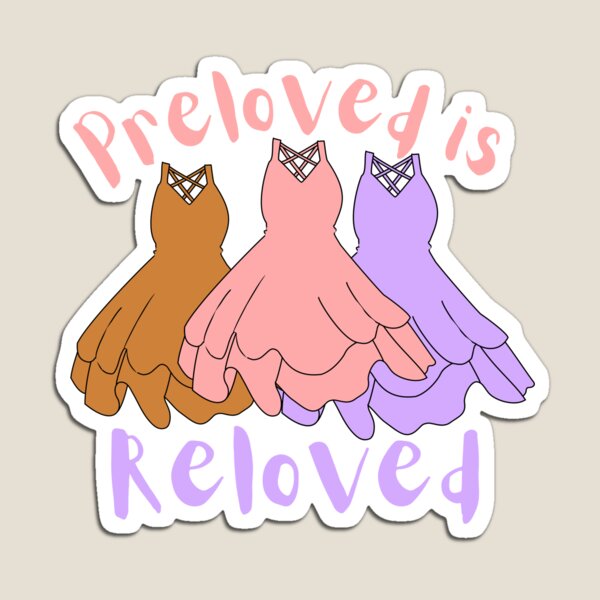 Item preview, Preloved Is Reloved Thrifty Dresses designed and sold by NerdCulture.