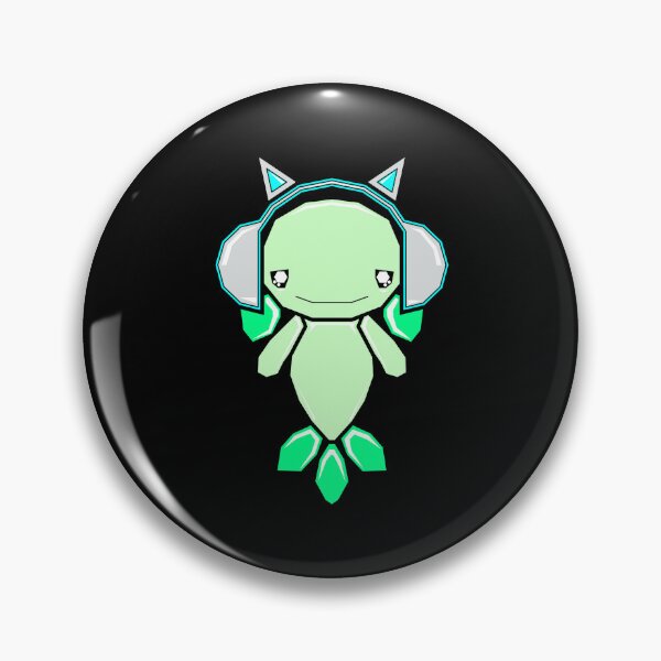 Item preview, AXOLOTL WITH CAT HEADPHONES designed and sold by the Zarock Shop.