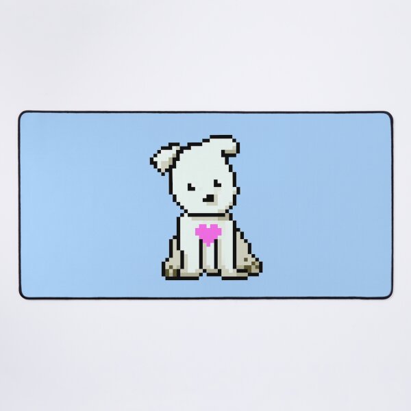 Item preview, Pixel white puppy designed and sold by PrankShop.