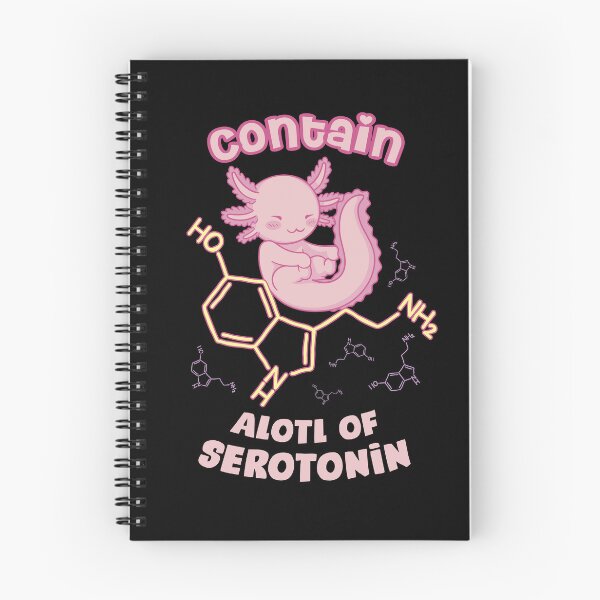 Item preview, Serotonin Molecule With Axolotl Pun designed and sold by MrEddie10.