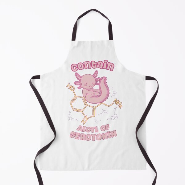 Item preview, Serotonin Molecule With Axolotl Pun designed and sold by MrEddie10.