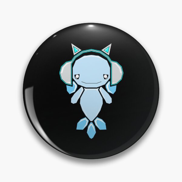 Item preview, AXOLOTL WITH CAT HEADPHONES designed and sold by the Zarock Shop.