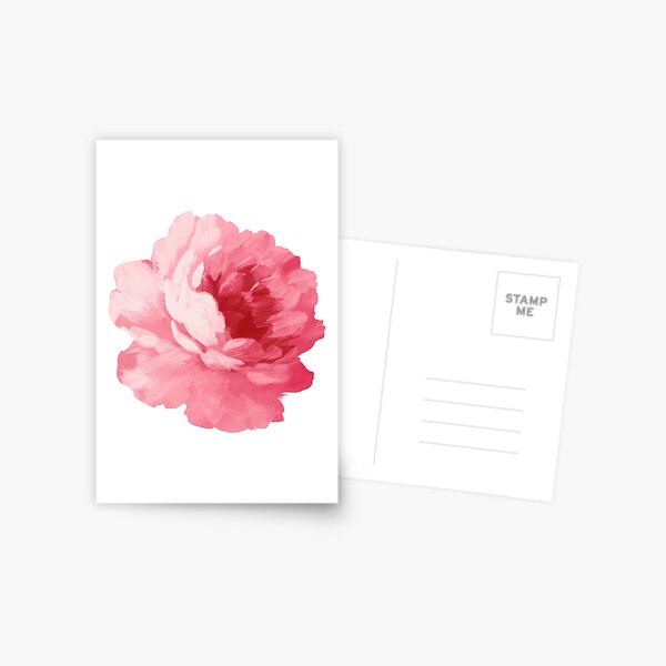 Item preview, Flower pink peony designed and sold by Olga Chetverikova.
