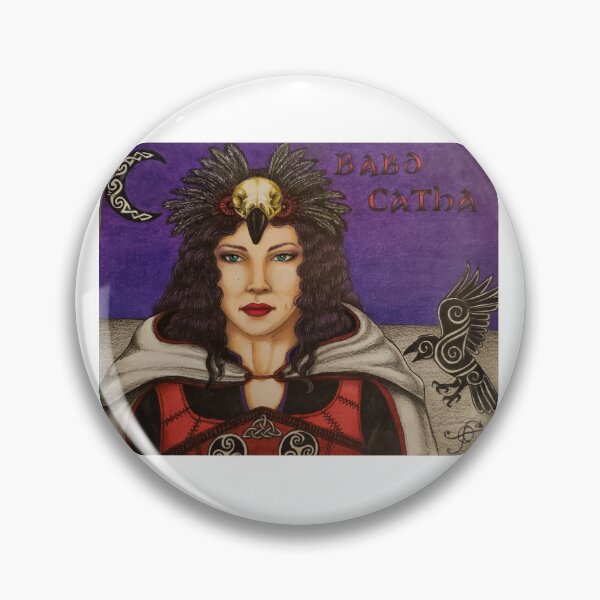 Item preview, Celtic Goddess Babd Cath designed and sold by PtahRaeArt.