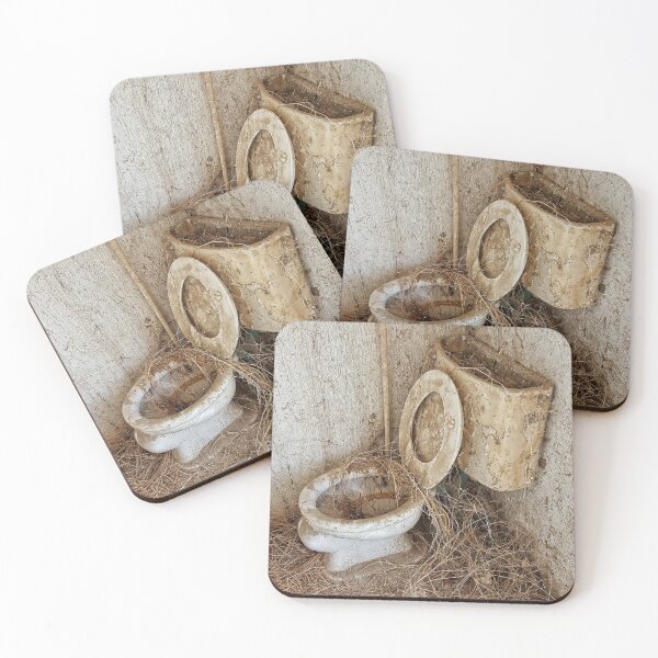 Item preview, Abandoned - Overgrown Toilet designed and sold by SparklePyre.