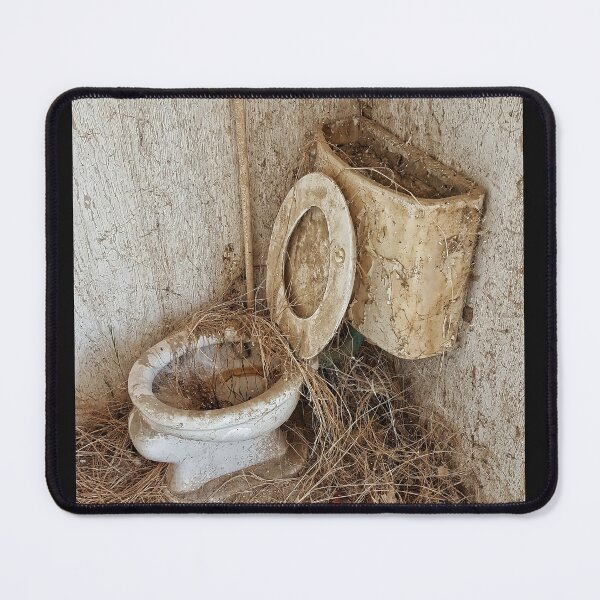 Item preview, Abandoned - Overgrown Toilet designed and sold by SparklePyre.