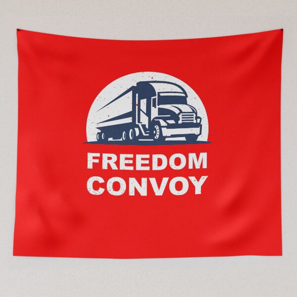 Item preview, Freedom Convoy 2022 Canadian Truckers - Red designed and sold by johnta17.