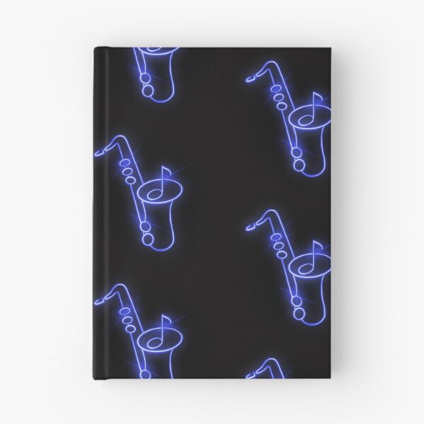 Item preview, Glowing Neon Jazz Saxophone Sign Design designed and sold by MGuyerArt.