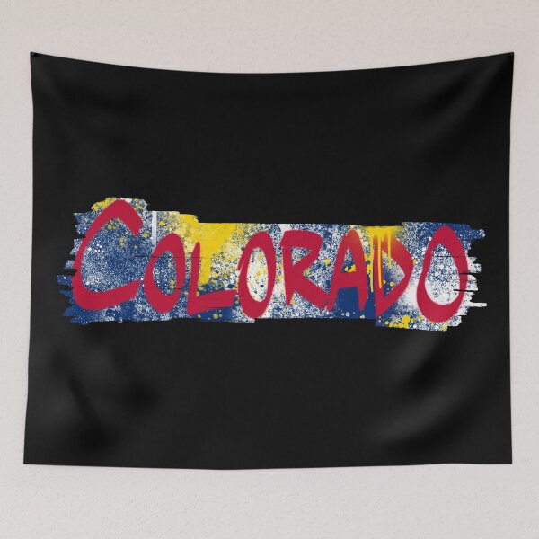 Item preview, Colorado Revealed Urban Graffiti Drippy Spray Paint  designed and sold by that5280lady.