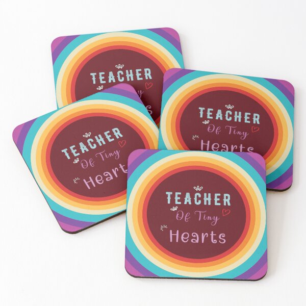 Item preview, Teacher Of Tiny Hearts - Colorful Design designed and sold by FridPix.