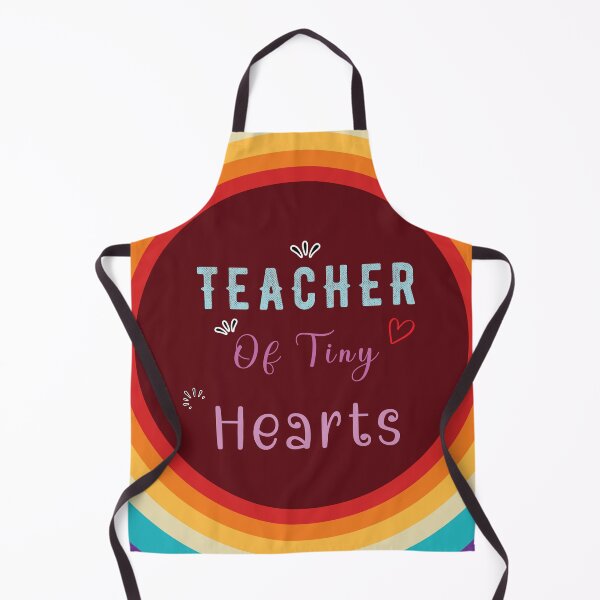 Item preview, Teacher Of Tiny Hearts - Colorful Design designed and sold by FridPix.