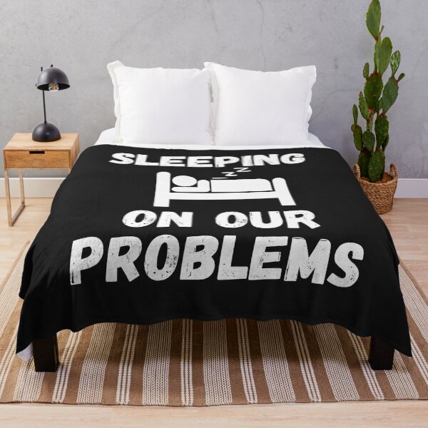 Item preview, sleeping on our problems designed and sold by SheIsAQueen.