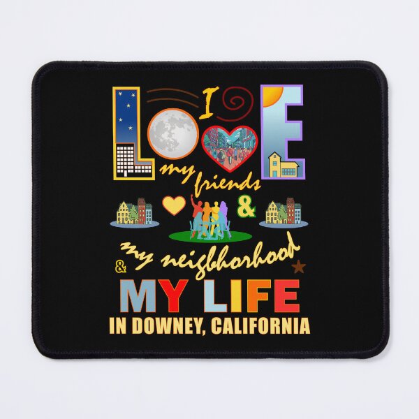 Item preview, Friends Downey California Neighborhood and Life Community Pride designed and sold by artfulnotebook.