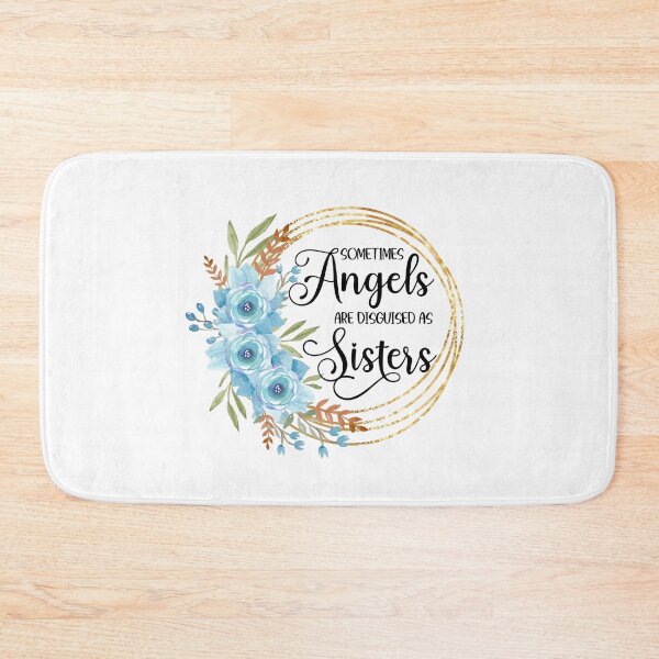 Item preview, Sometimes Angels are Disguised as Sisters  I  Sister Gift Ideas designed and sold by younghopes.