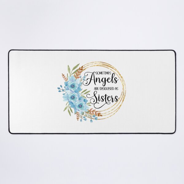 Item preview, Sometimes Angels are Disguised as Sisters  I  Sister Gift Ideas designed and sold by younghopes.