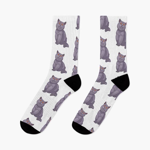 Item preview, British Blue Shorthair Cat designed and sold by Puddmuppy.