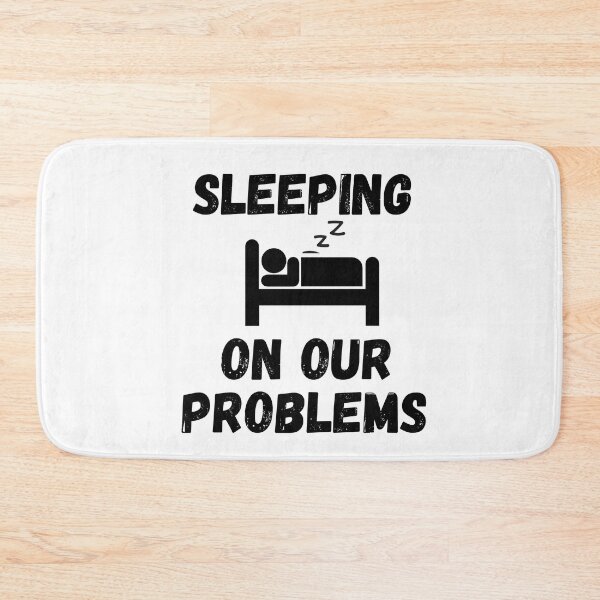 Item preview, sleeping on our problems designed and sold by SheIsAQueen.