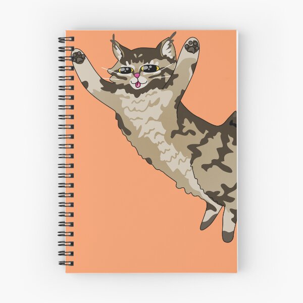 Item preview, Pouncing Fluffy Cat designed and sold by Zia Frazier.
