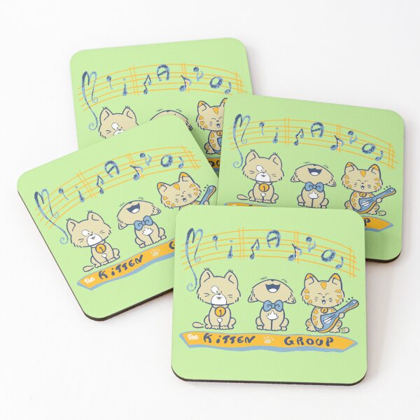 Item preview, Cute singing kittens designed and sold by Olga Chetverikova.