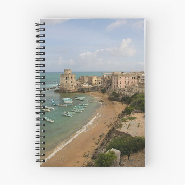 Item preview, View of Mogadishu fishing harbour from the Aruba Hotel  designed and sold by VintageSomalia.