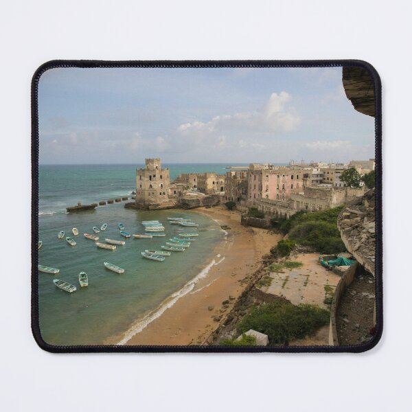 Item preview, View of Mogadishu fishing harbour from the Aruba Hotel designed and sold by VintageSomalia.