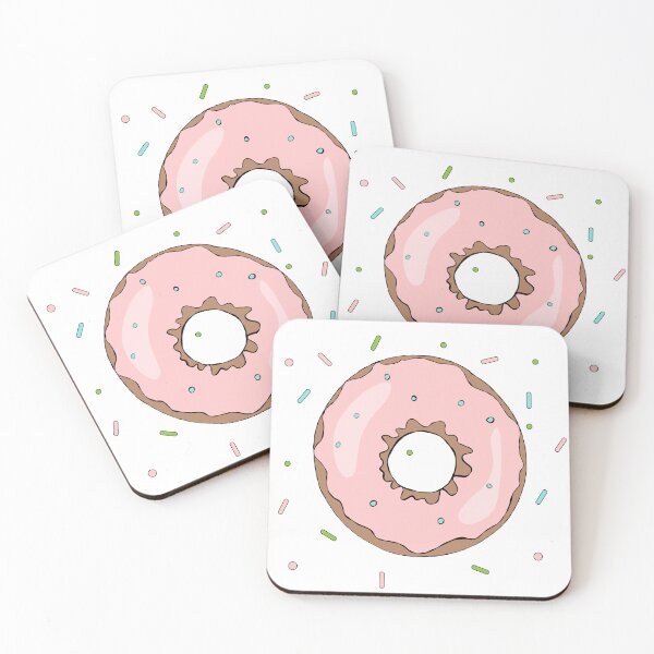 Item preview, Pink donut designed and sold by Художник.