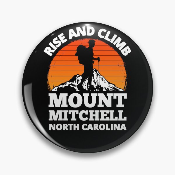 Item preview, Rise And Climb Mount Mitchell North Carolina Vintage Mountain Climbing designed and sold by RGRamsey.