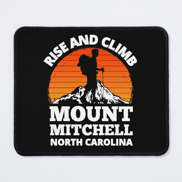 Item preview, Rise And Climb Mount Mitchell North Carolina Vintage Mountain Climbing designed and sold by RGRamsey.