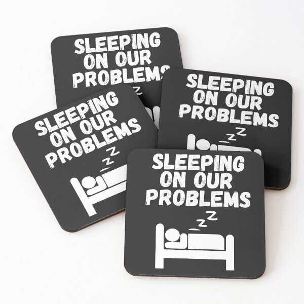 Item preview, sleeping on our problems designed and sold by SheIsAQueen.