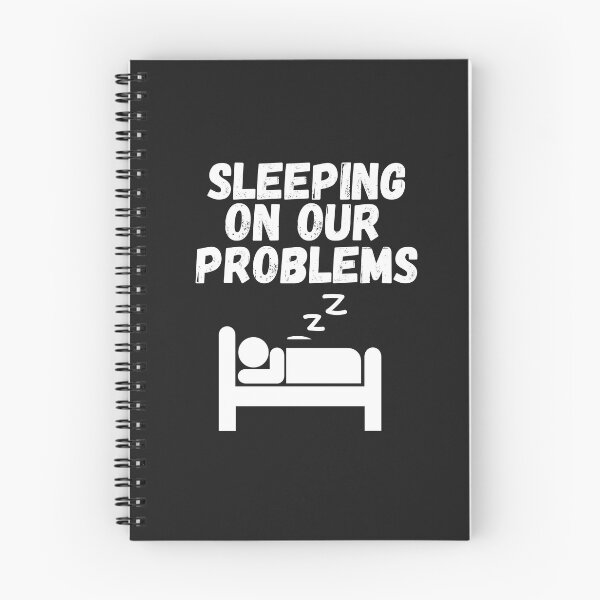 Item preview, sleeping on our problems designed and sold by SheIsAQueen.