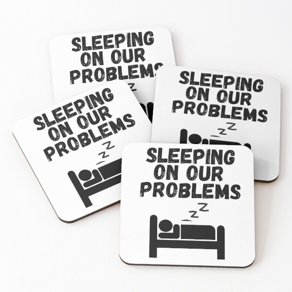 Item preview, sleeping on our problems designed and sold by SheIsAQueen.