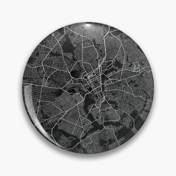 Item preview, Lubumbashi City Map of Haut-Katanga, DR Congo - Dark designed and sold by deMAP.