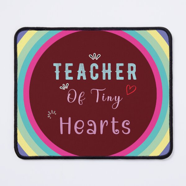 Item preview, Teacher Of Tiny Hearts - Colorful Design designed and sold by FridPix.
