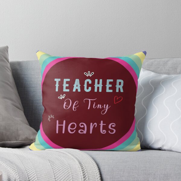 Item preview, Teacher Of Tiny Hearts - Colorful Design designed and sold by FridPix.