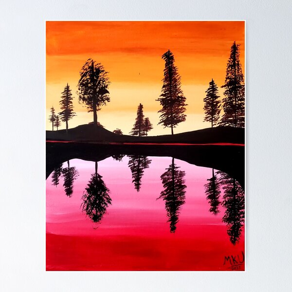 Item preview, Subtle Lesbian Pride Sunset designed and sold by MoKulele.