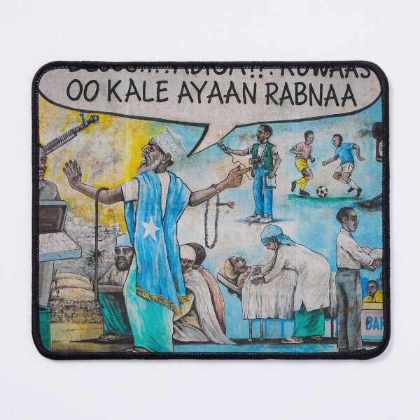 Item preview, displayed billboards around Mogadishu designed to mobilise and educate people  designed and sold by VintageSomalia.