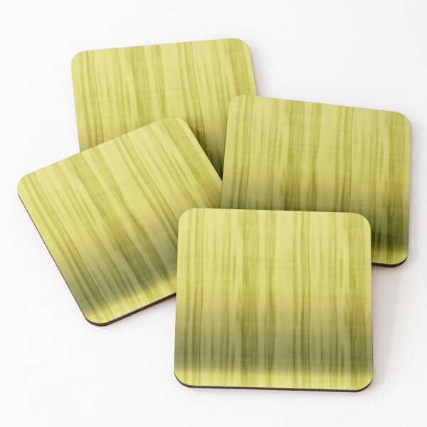 Item preview, Gold Green Curtains Fabric Flowy Flowing Interior Design Pattern Retro Vintage  designed and sold by Shayna Westfall.