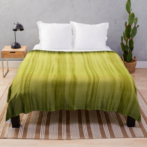 Item preview, Gold Green Curtains Fabric Flowy Flowing Interior Design Pattern Retro Vintage  designed and sold by Shayna Westfall.