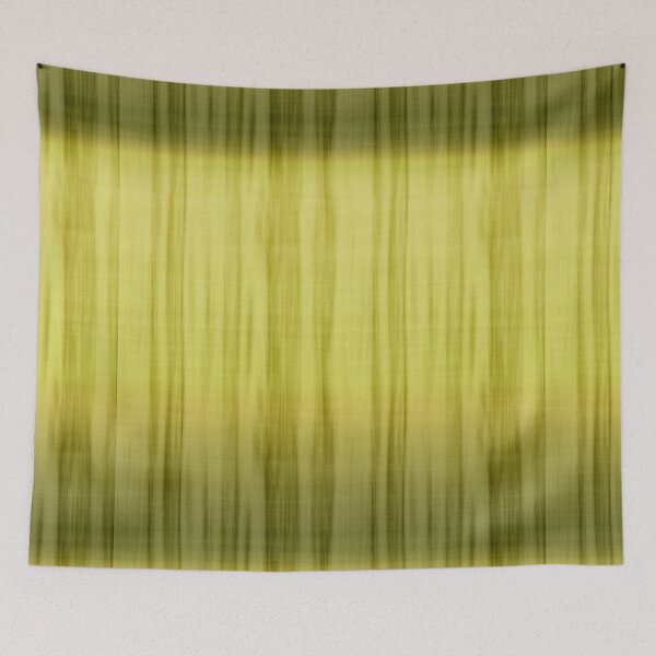 Item preview, Gold Green Curtains Fabric Flowy Flowing Interior Design Pattern Retro Vintage  designed and sold by Shayna Westfall.